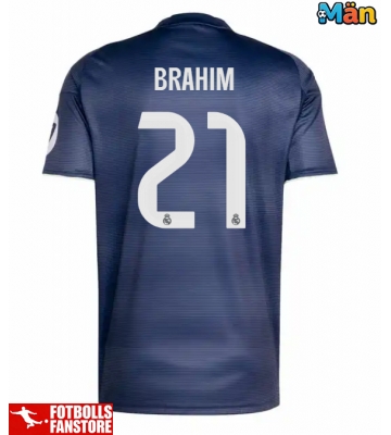 Real Madrid Brahim Diaz #21 Bortatröja 2025-26 Kortärmad